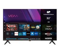CONTINENTAL EDISON - CELED32SVHD26B7 - TV LED HD da 32" (80 cm) - 3 porte HDMI, 2 porte USB - nero