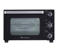 CONTINENTAL EDISON - Cemf28b2 - Miniforno Elettrico 28l Nero - 1500w - Girarrosto, Convezione Naturale