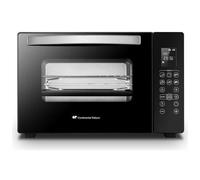 CONTINENTAL EDISON - Cemf38dig - Miniforno Elettrico 38l Nero - 1600w - Girarrosto, Convezione Naturale