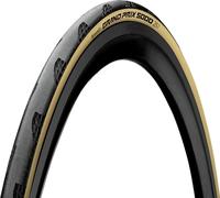 Continental Grand Prix 5000 Pieghevole, Pneumatico Unisex-Adult, Nero/Crema, 28" 700x28C 28-622
