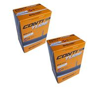 Continental MTB 27.5 Camera d'aria per mountain bike, valvola Presta, 650B, colore nero, 2 pezzi