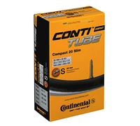 Continental MTB Compact 20 Slim - Camera d'aria per bicicletta, Unisex - Adulto, Parti per bici., 01811910000, Altro, [28-406->32-451]
