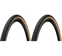 Continental pneumatico per bicicletta, TERRA SPEED ProTection, 27.5 Inch, 40-584, nero e Creme (Confezione da 2)