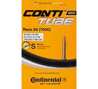 Continental Race 28 - Tubi interni per bici da strada, 700 x 20-25c, valvola Presta da 60 mm, confezione da 5, con adattatori Ano