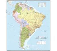 Continental Series: America del Sud - Mappa delle pareti