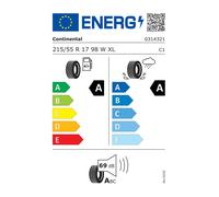 Continental ULTRACONTACT NXT 215/55 R17 98 W