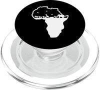 Continente africano con animali africani della savana PopSockets PopGrip per MagSafe