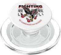 Continua a combattere - No Surrender No Retreat (Eagle Graphic) PopSockets PopGrip per MagSafe