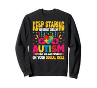Continua a Guardare Potresti Curare la mia consapevolezza dell'autismo Meme Divertente Felpa