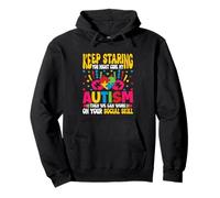 Continua a guardare Potresti curare la mia consapevolezza dell'autismo meme divertente Felpa con Cappuccio