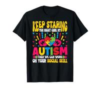 Continua a guardare Potresti curare la mia consapevolezza dell'autismo meme divertente Maglietta