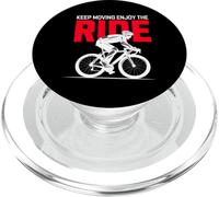 Continua a muoverti Goditi il viaggio in bicicletta PopSockets PopGrip per MagSafe
