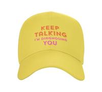 Continua a parlare, ti sto diagnosticando il cappello da baseball, cappell