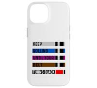 Continua a rotolare fino a quando la cintura diventa nera BJJ brasiliano Custodia per iPhone 14