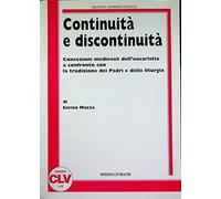 3117388 3305552 Libri Enrico Mazza - Continuita E Discontinuita. Concezioni Medi