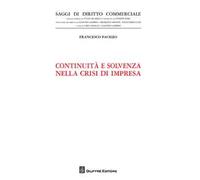 Continuità e solvenza nella crisi di impresa