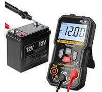 Continuity Tester, Voltage Meter, 6000-Count Auto-Ranging Lcd Display with Fast Sampling, Protective Rubberized Housing Silent Operations, Circuit Analyzer for Automotive Hvac
