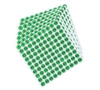 Continuous Number Stickers - 1-100 Round Colored Labels | Number Stickers | 7 Consecutive Numbers Labels | 1inch Tear Resistant Adesive Decal 1 to 100 for Indoor Outdoor Locker Toolbox Classification