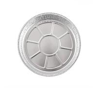 CONTITAL C10G Teglie Alluminio Monouso, Vaschette per Alimenti Usa e Getta - Ideali per Microonde, Take Away Box, Contenitori Asporto e Vassoi Aluminio, 2 pezzi