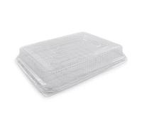 CONTITAL CR11G PL | Coperchi in PET per Contenitori in Alluminio | Coperchi in PET Sigillanti, Durevoli e Riutilizzabili | 100 Pezzi