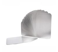 CONTITAL CR1L/R850L CA | Coperchi Accoppiati per Contenitori in Alluminio | Chiusura Ermetica per Conservazione e Asporto | 100 Pezzi