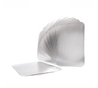 CONTITAL CR31L CA | Coperchi Accoppiati per Contenitori in Alluminio | Chiusura Ermetica per Conservazione e Asporto | 50 Pezzi