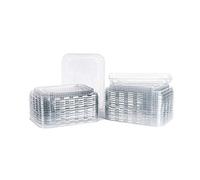 CONTITAL PL221112 | Coperchi in PET per Contenitori in Alluminio | Coperchi in PET Sigillanti, Durevoli e Riutilizzabili | 50 Pezzi