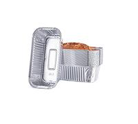 CONTITAL R16L | Vaschette Alluminio 3 Porzioni | Contenitori per Alimenti Monouso - Linea Professionale 100 Pezzi