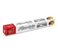CONTITAL Rotolo Alluminio per Alimenti | 28 cm x 30 mt | Accessori Cucina Indispensabili, Carta Stagnola Alimenti, Pratica per Cucina e Conservazione - Con Astuccio