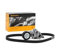 CONTITECH 6PK1050K2 Kit Cinghie Poly-V con rullo tenditore per VW Jetta Mk5 (1K)