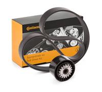 ContiTech Kit cinghie Poly-V 7PK880K1 con rullo tenditore per Renault Clio III