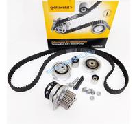 Contitech Cinghia Dentata Completo Pompa Acqua per Audi VW Skoda Seat 1.6TDI
