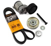Contitech Cinghia Scanalata + Galoppino per Seat Ibiza 3 4 Skoda VW Polo 9A 1.2