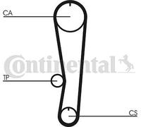 CONTITECH CT568K1 Kit cinghia di distribuzione