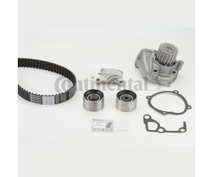 ContiTech Pompa Acqua & Kit Cinghia Distribuzione (Motore, Cooling) - CT1136WP1