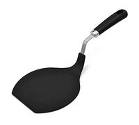 Contiup Grip-EZ Premium Chef Series Spatola flessibile grande rotonda Spatola per frittelle, Flipper per per pancake, Turner all'uovo e Spatola resistente al calore per frittelle, nero