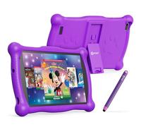 Contixo V10A Tablet da 7 pollici per bambini HD per bambini dai 3 ai 7 anni con 32 GB, controllo genitori, custodia a prova di bambino, stilo e oltre 50 eBook Disney (valore $250), giochi educativi