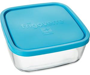 Contnitore ermetico box frigo Frigoverre quadrato 22 x 22 cm bormioli