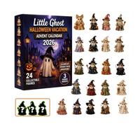 Conto alla rovescia di 24 giorni per Halloween 2026: include 21 disegni a tema Halloween e 3 disegni nascosti,adatti sia a bambini che ad adulti. 3409
