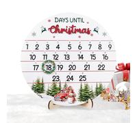 Conto alla rovescia di Natale | Display decorativo | Timer digitale per albero di Natale, contatore dei giorni festivi, display nostalgico per festivo e decorazione della casa