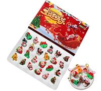 Conto Alla Rovescia Per Le Feste,24 Giorni Pendenti Ornamenti Da Collezione | Conto Alla Rovescia Verso Le Feste,Per Casa Salotto Camera Da Letto Appartamento Festa Celebrazione Invernale Attività Quo