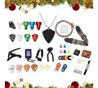Conto alla rovescia per Natale, kit di 24 giorni di strumenti e accessori | Calendario dell'Avvento musicale per uomini donne adulti principianti appassionati ragazzi