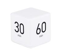 Conto alla Rovescia Timer Cubo Portatile Timer da Cucina Digitale Conto alla Rovescia Allarme Minuti Flip Timing con Gestione del Tempo sul Display Digitale Timer Ricaricabile(15 20 30 60Minutes)