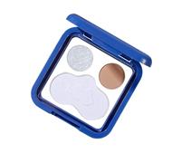 Contorni Opachi E Luccicanti Evidenziano Le Palette Polvere Arrossamenti Con Specchio Per Trucco Naturale Per Scolpiti 3 Griglie Opache Bronzer Luccichio Palette In Polvere Bronzer
