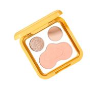Contorni Opachi E Luccicanti Evidenziano Le Palette Polvere Arrossamenti Con Specchio Per Trucco Naturale Per Scolpiti 3 Griglie Opache Bronzer Luccichio Palette In Polvere Bronzer