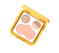 Contorni Opachi E Luccicanti Evidenziano Le Palette Polvere Arrossisce Con Specchio Per Trucco Naturale 3 Griglie Con Contorno Contorni Naturali