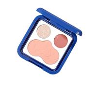 Contorni Opachi E Luccicanti Evidenziano Le Palette Polvere Arrossisce Con Specchio Per Trucco Naturale 3 Griglie Con Contorno Contorni Naturali