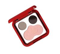 Contorni Opachi E Luccicanti Evidenziano Le Palette Polvere Arrossisce Con Specchio Per Trucco Naturale 3 Griglie Con Contorno Contorni Naturali