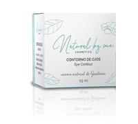Contorno occhi concentrato anti-età naturale. Correttore occhiaie. Con Acido Ialuronico, Caffeina, Peptidi di Quinoa e Peptidi di Sacha Inchi. Contorno occhi antirughe formato 15 ml.