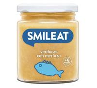 Contorno Smileat luccio di mare con riso e verdure all'olio extra vergine di oliva, 6M+, BIO, 230 g